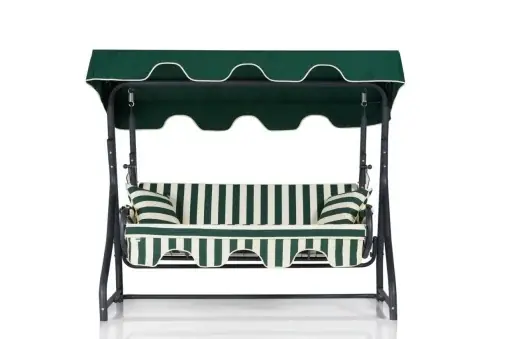 Comandă acum Balansoar cu 3 locuri Olea 8 Multicolor 200x165x110 cm