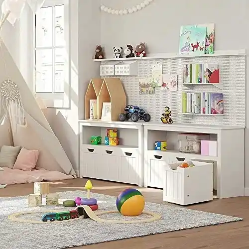 Banca hol cu cufar de depozitare Model Paisleigh, Alb, 102x30x60 cm Calitate înaltă