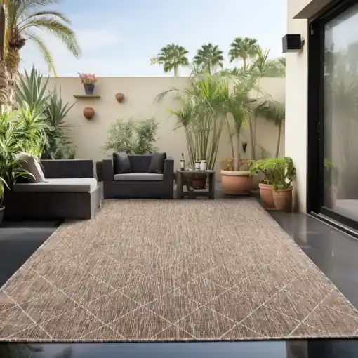 Chilipir Covor Zagora V2 Bej 80 x 150cm