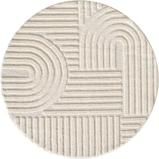 Cumpără online Covor Art V1 Crem, Rotund, D160 cm
