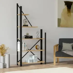 Discount Biblioteca Salvador, Model Eagle, Stejar/Negru