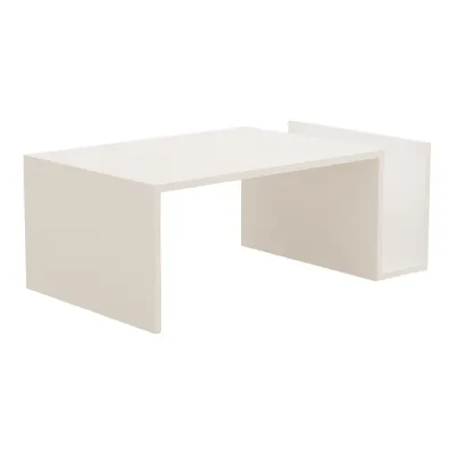 Discount Masuta de Cafea Model Poko, Alb, 86.8x50x32.4 cm