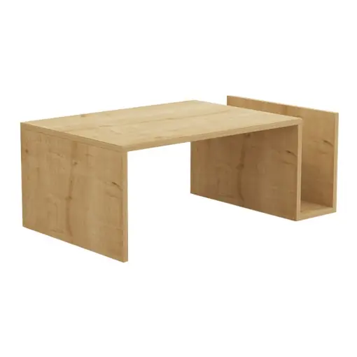 Preț redus Masuta de Cafea Model Poko, Stejar, 86.8x50x32.4 cm