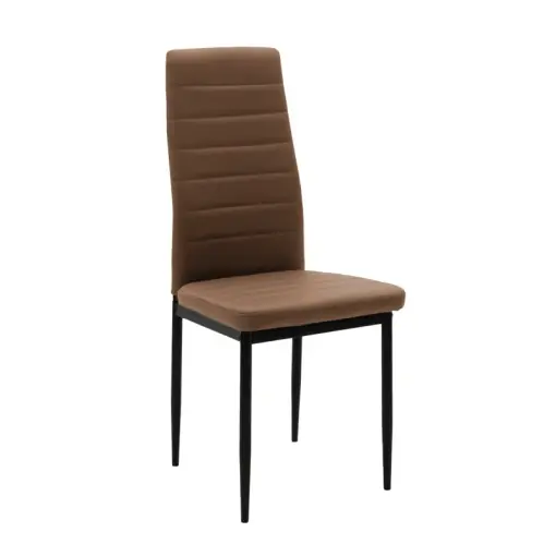 Scaun Model Parker, Cappuccino/Negru, 42x48x98 cm Cumpărături sigure