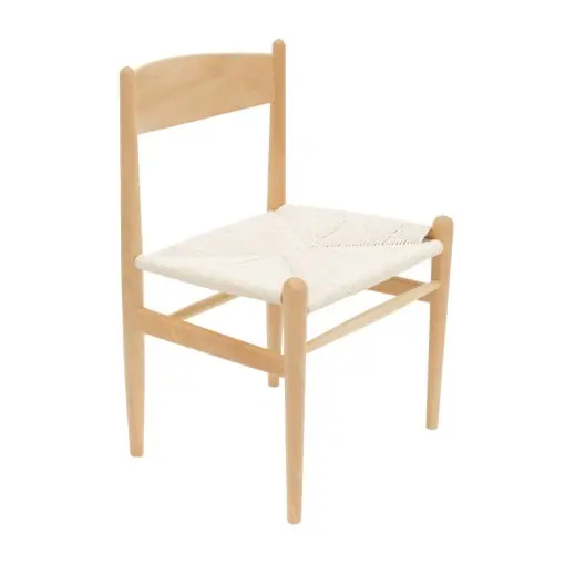 Ofertă de sezon Scaun Model Conan, Natur, 52x46x78 cm