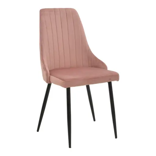Ultima șansă Scaun Model Azori, Rose/Negru , 49x55x85 cm