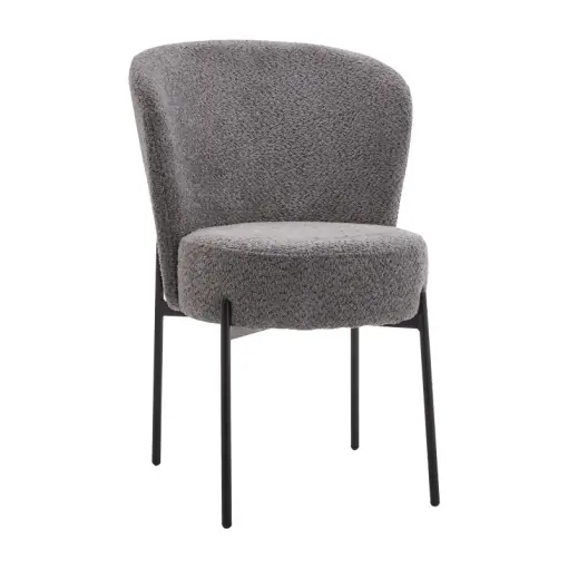 Scaun Model Houlian, Antracit/Negru, 46x66x89 cm Reduceri