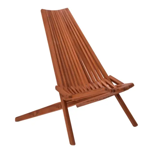 Lichidare de stoc Scaun Model lounge, Natur, 101x63x80 cm