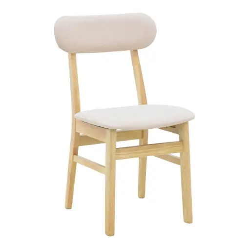 Ofertă specială Scaun Model Gaborn, Natur/Bej , 47x47x81.5 cm