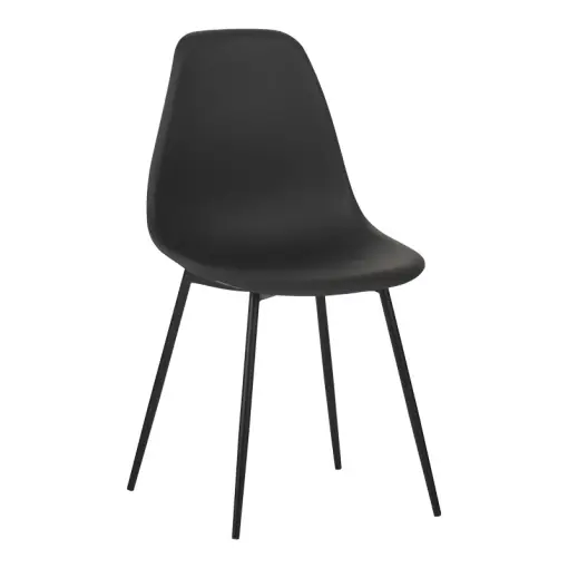 Bestseller Scaun Model Ballen, Negru, 41.5x53x84.5 cm