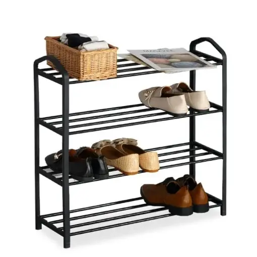 Suport pantofi Model Moses, Negru, 62x20x62 cm Ofertă