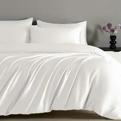 Plată securizată Lenjerie cu elastic 180x200cm, Smooth V8 White