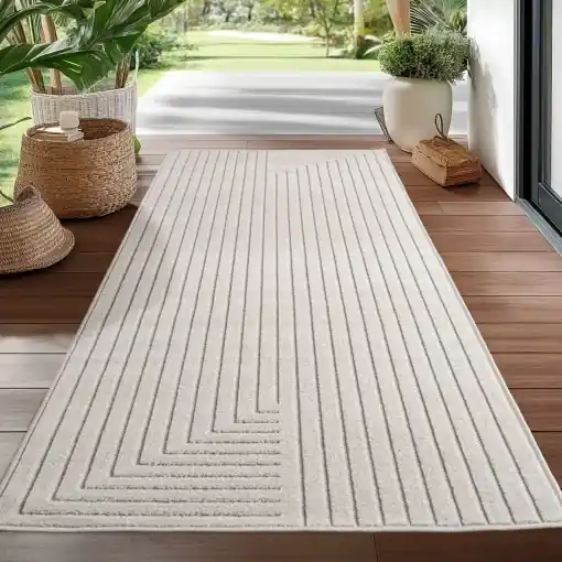 Covor traversa Nova V2 Crem, 80 x 250 cm Plată securizată