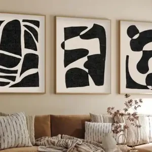 Ofertă exclusivă Tablou, 3 bucati Huhu201 Multicolor 50x70 cm