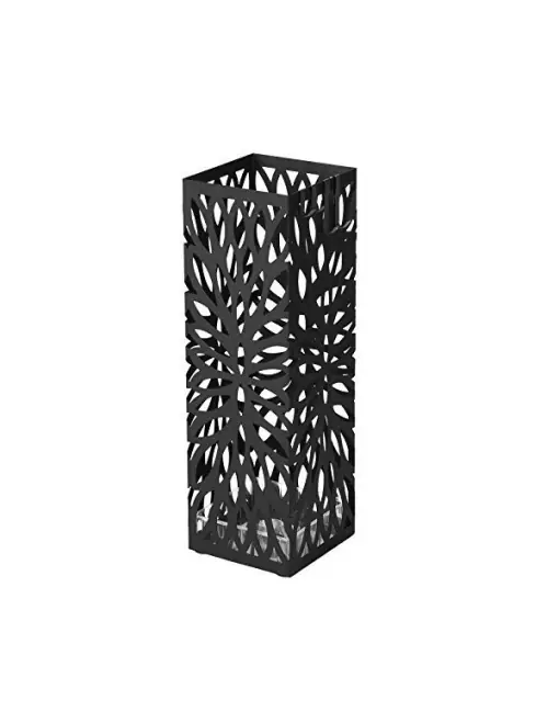 Suport pentru umbrele, Songmics, Negru, 15.5 x 15.5 x 49 cm, LUC48B Popular