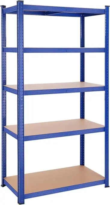 Raft Songmics, 5 rafturi, 50 x 100 x 200 cm, Albastru Cel mai vândut