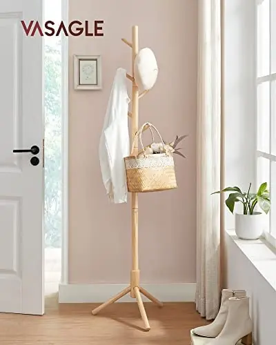 Bestseller Cuier tip pom Model Lopez, Natur, 47x47x175 cm
