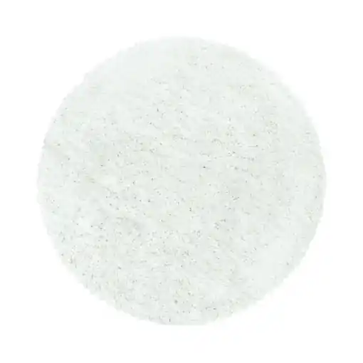 Covor Fluffy Alb 120x120 cm Ofertă limitată