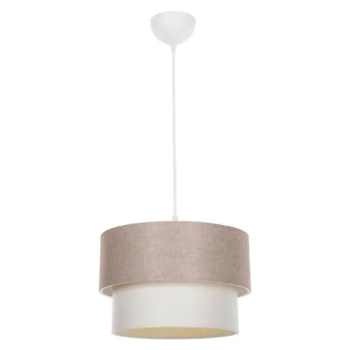 Lustra cu o singura lumina PWL-1194, E27 bej, 30x72 cm Cumpără online