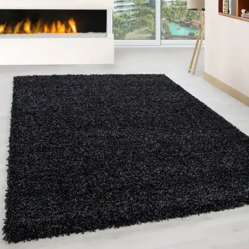 Covor Life Antracit V1 120x170 cm Reducere specială