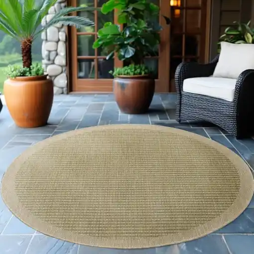 Covor Ayyildiz Giza Verde, Rotund, D120 cm Cel mai bun preț