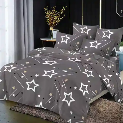 Lenjerie cu elastic 180x200cm, Celestra, 4 Piese Promoție