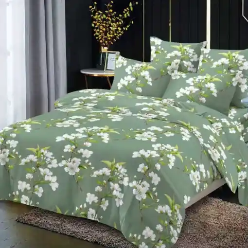 Lenjerie cu elastic 180x200cm, Celestia, 4 Piese Retur gratuit