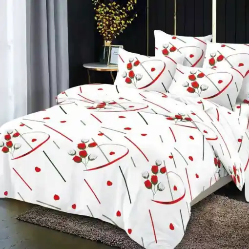 Lenjerie cu elastic 180x200cm, Aurelia, 4 Piese Super ofertă