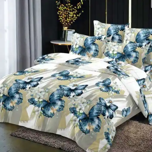 Super ofertă Lenjerie cu elastic 180x200cm, Petalune, 4 Piese
