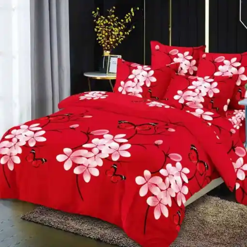 Lenjerie cu elastic 180x200cm, Nivara, 4 Piese Livrare rapidă