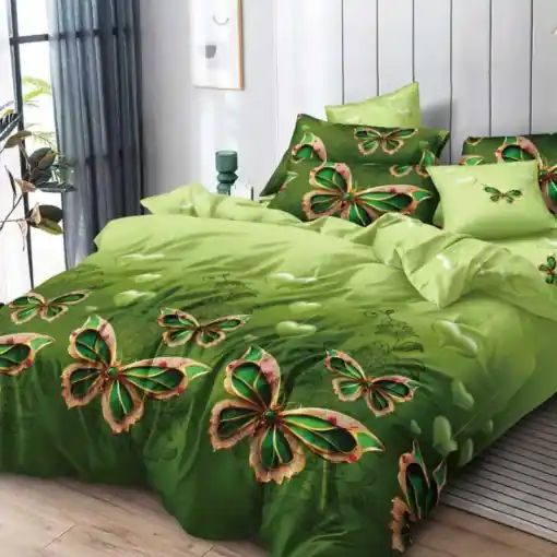 Lenjerie cu elastic 180x200cm, Staravia, 4 Piese Ofertă limitată