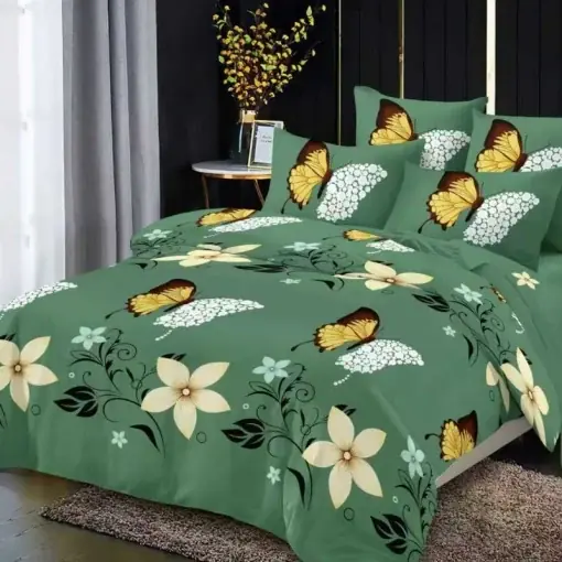 Lenjerie cu elastic 180x200cm, Moonaria, 4 Piese Doar azi