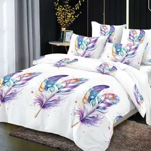 Lenjerie cu elastic 180x200cm, Celunara, 4 Piese Reduceri