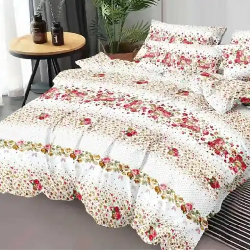 Lenjerie cu elastic 180x200cm, Crinavia, 4 Piese Premium