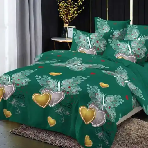 Ofertă limitată Lenjerie cu elastic 180x200cm, Stelloria, 4 Piese