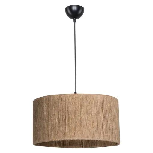 Lustra cu o singura lumina PWL-1184, E27 maro, 40x75 cm Preț mic