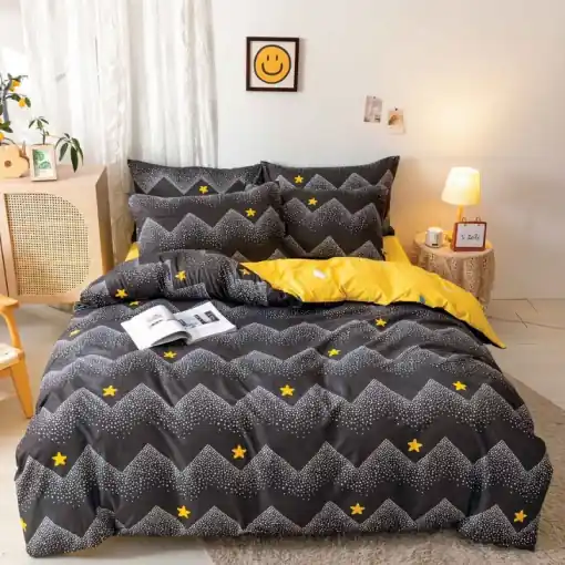 Lenjerie Bumbac Satinat 4 Piese Jorela Livrare rapidă