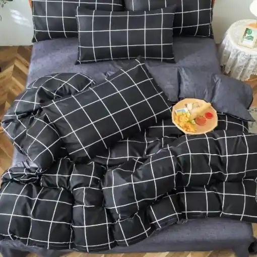 Ofertă de sezon Lenjerie Bumbac Satinat 4 Piese Galvia