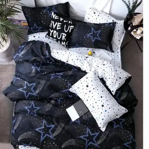 Lenjerie Bumbac Satinat 4 Piese Idelis Ofertă de sezon