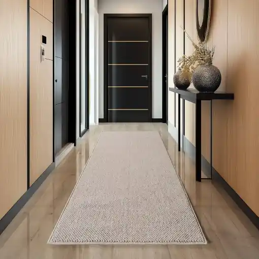 Covor traversa Helix Bej V10, 80 x 250 cm Plată securizată
