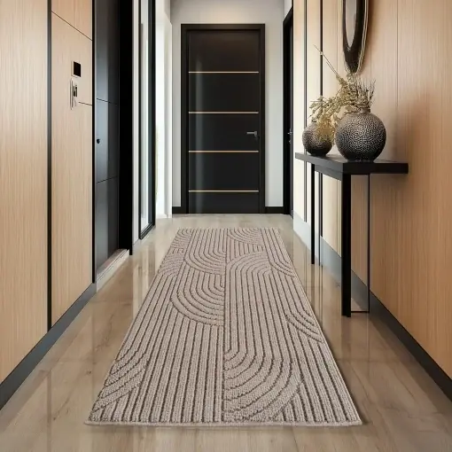 Covor traversa Helix Bej V1, 80 x 150 cm Cumpără acum