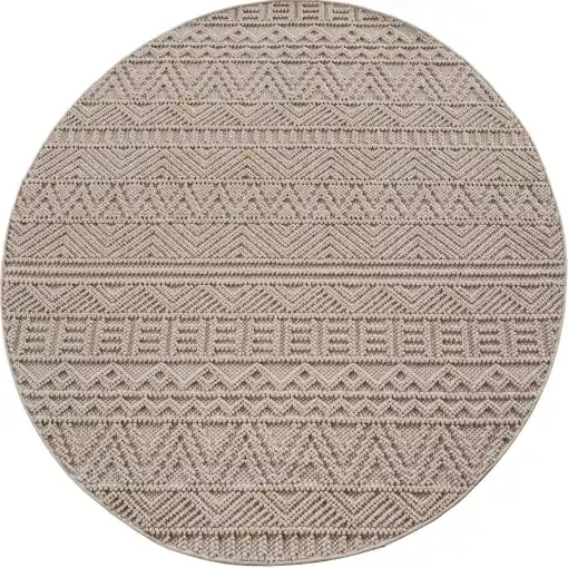 Super ofertă Covor Helix Bej V2, Rotund, D120 cm