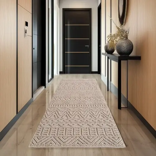 Expediere rapidă Covor traversa Helix Bej V2, 80 x 150 cm