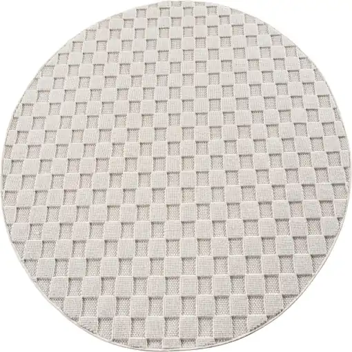 Covor Helix Crem V3, Rotund, D120 cm Plată securizată