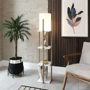 Lampadar Nora - Alb Noutate