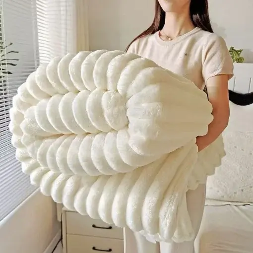 Comandă acum Patura Cocolino Groasa 200X220cm - Cozy Waves V12
