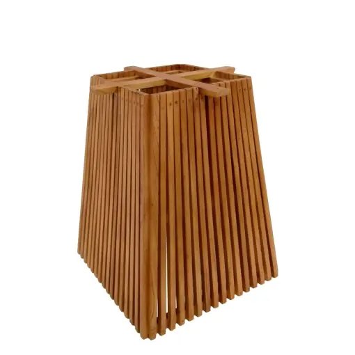 Masă Darius, natural, 60x60x75 cm Retur gratuit