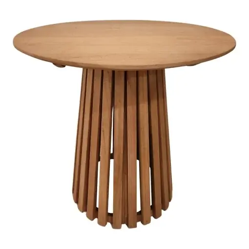 Masă Kenda, natural, 80x75 cm Premium