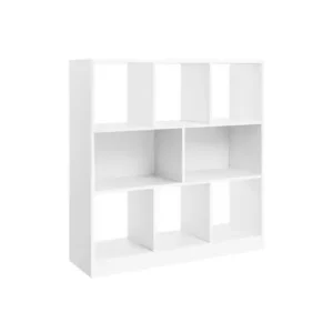 Ultima șansă Biblioteca Vasagle, Model Melina, 97,5x30x100 cm, Alb