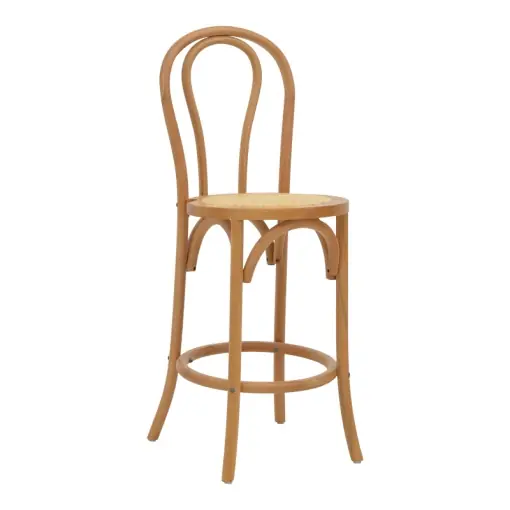 Scaun de bar Thonet, natural, 41x50x105 cm Ofertă specială